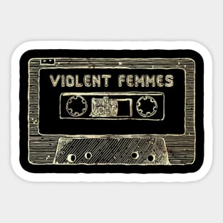 Violent femmes Sticker